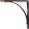 Ekena Millwork Morris Steel Bracket, Antiqued Copper 3"W x 10"D x 10"H BKTM03X10X10MOACO - alternate 9